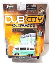 Jada Toys 2005 Dub City Old Skool &#39;62 VW Bus Diecast 1:64 Scale - £11.21 GBP