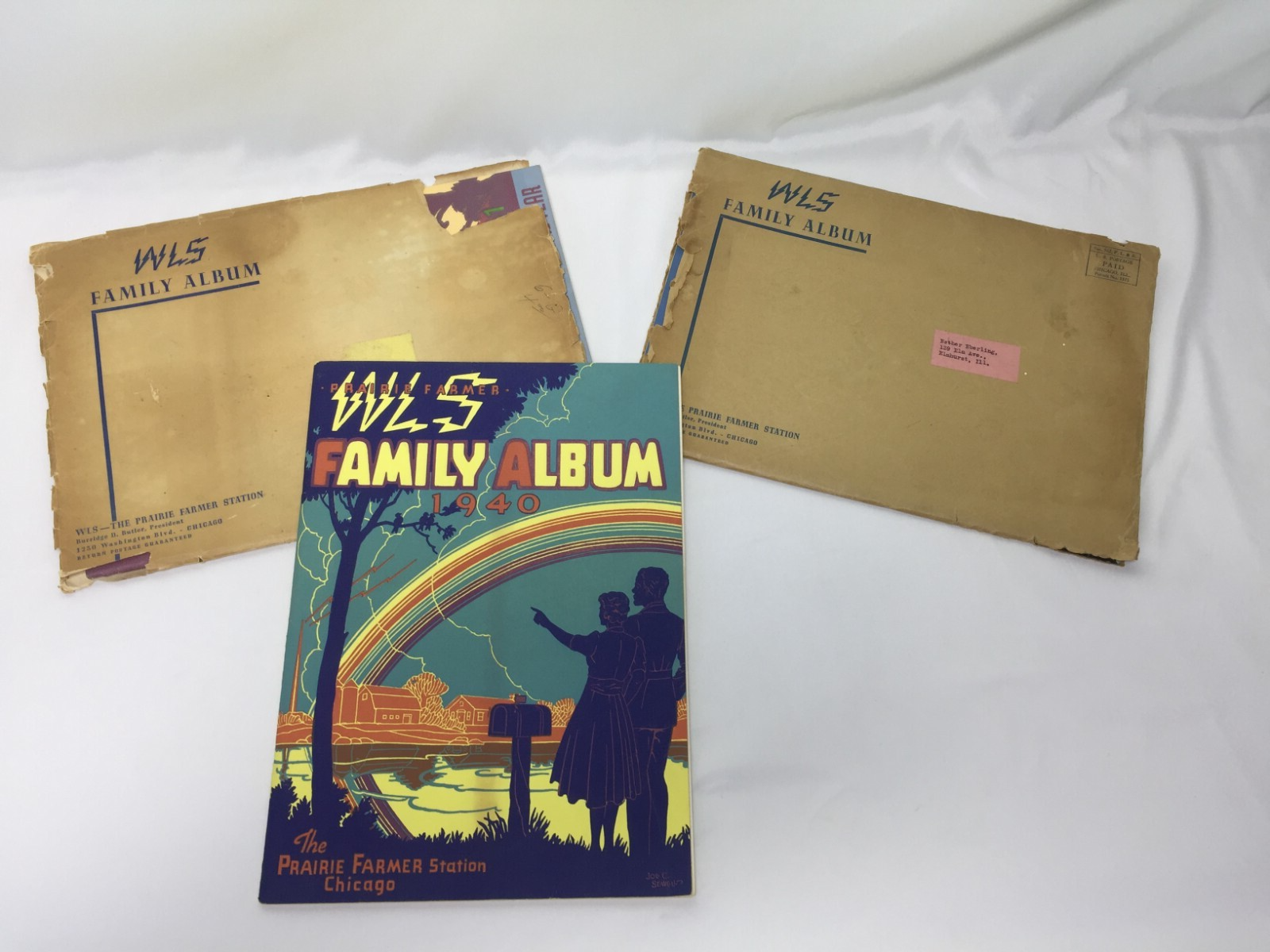 WLS Family Album 1939 1940 1941 Lot Excellent Condition Prairie Farmer S... - $24.75