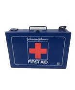 Vintage Johnson and Johnson First Aid  Kit Metal Box 8161. no Contents. ... - $27.05 CAD