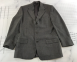 Canali Proposta Suit Jacket Blazer Mens 48R Grey Tweed Three Button Wool - £38.65 GBP