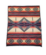 Biederlack Cuddle Wrap Blanket Southwest Aztec Zipper Snap Reversible 55... - €33,93 EUR