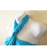 Cruise Beaded Swim Suit Women Beach Summer Cover up Wrap Sarong Pareo Dress - Fr - $20.00