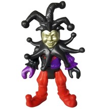 Imaginext JESTER with MASK Action Figure Fisher Price FP Toy Red Purple ... - £10.18 GBP