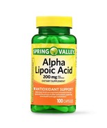 Spring Valley Alpha Lipoic Acid Capsules, 200 mg, 100 CT..+ - $39.59