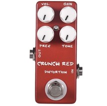 MOSKY CRUNCH RED Distortion Electric Guitar Bass Effect Pedal True Bypas... - $550.94 MXN