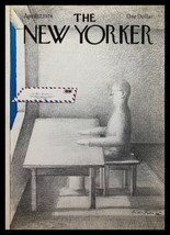COVER ONLY The New Yorker April 17 1978 Mail by Andre Francois No Label - £11.30 GBP