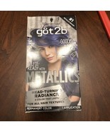Got2b Metallic Permanent Hair Color, M67 Blue Mercury  - $174.01 MXN