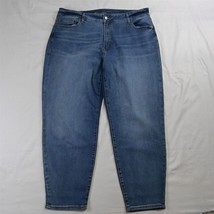 Old Navy 20 OG Straight High Rise Medium Wash Stretch Denim Jeans - £14.85 GBP