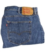 Levis 501xx Button Fly Jeans Mens 48x32 Blue Denim Pants (Actual 50x30.5) - $54.45