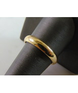 Mens Vintage Estate 14K Yellow Gold Wedding Band Ring 6.4g #E4048 - €667,36 EUR