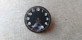 Vintage Swiss Military Style Black Dial for AS 984 Movement 23.2mm - $47.50