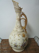 Compatible With Antique Art Nouveau Vase Stellmacher Amphora Turn-TEPLITZ-Compat - £557.55 GBP