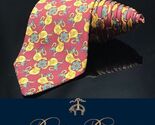 Brooks Brothers Makers Red Saddle Polo Game Sport Necktie Silk Men Ties - $20.29