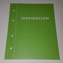 Inspiration Journal Green Cover Recollections Focus Quote Gratitude NEVER USED - £10.31 GBP
