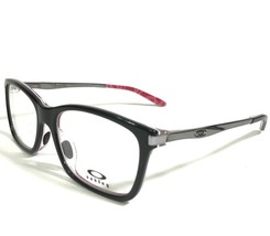 Oakley Nine-To-Five OX1127-0752 Smokey O Eyeglasses Silver Black Red 52-17-138 - £66.05 GBP
