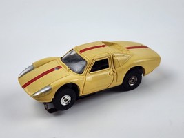 Vintage Aurora T-Jet Porsche 906 Yellow &amp; Red Color w/ chassis &amp; motor - £54.74 GBP