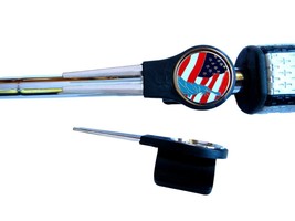 New Putter Mounted Divot Tool and Ball Marker- LIBERTY - US FLAG RED - 2... - £24.95 GBP