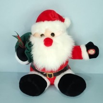 Musical Santa Stuffed Plush Toy Sings We Wish You a Merry Christmas Working 13” - £23.35 GBP