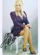Signed Sexy Dolly Parton Autographed Photo w/ Coa - £90.11 GBP