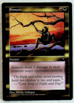 Simoon - Visions Edition - 1997 - Magic The Gathering - $1.49