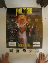 Motley Crue Poster Band Shot Theater Von Schmerzen - £128.99 GBP