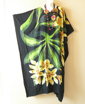 KD403 Floral Batik Hand Painted Kaftan Caftan Kimono Hippy Maxi Dress up... - £23.87 GBP