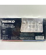 NEIKO 555-Piece 6-Sizes Cotter Split Pin Assortment Durable Zinc Plated ... - $18.82