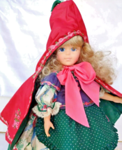 Little Red Riding Hood Doll Vintage Robin Woods 1991 Limited Edition #321/1000 - £28.67 GBP