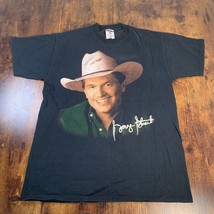 Vintage George Strait Tour T Shirt Mens L USA Cities Houston Chicago Den... - $49.49