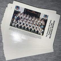 1984 Milwaukee Brewers, 30 Card Set (Pewaukee City Police) - £6.88 GBP
