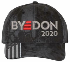 Byedon 2020 Hat Joe Biden Embroidered Adj. Kryptek Typhoon or Highlander Hat - £15.97 GBP