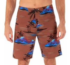 Hurley 20&quot; Phantom Eco Weekender Board Shorts Size 34 Tropical Vacation ... - $29.99