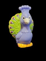 Fisher Price Current Little People Vintage 2002 Bird Male Peacock from N... - $12.98