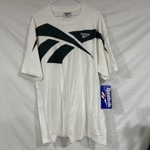 Reebok Kamikaze Green Big Logo T Shirt Mens Size XL Made in USA Shawn Kemp - £56.05 GBP