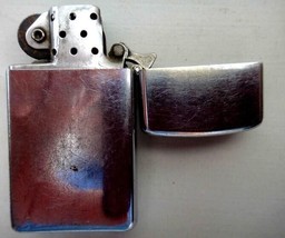 Vintage Zippo Cigarette Lighter silver-like Steel - $42.08