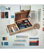 Artist&#39;s Loft Deluxe Painting Easel Art SET KIT 106 Pc-BRAND NEW paint m... - €53,30 EUR