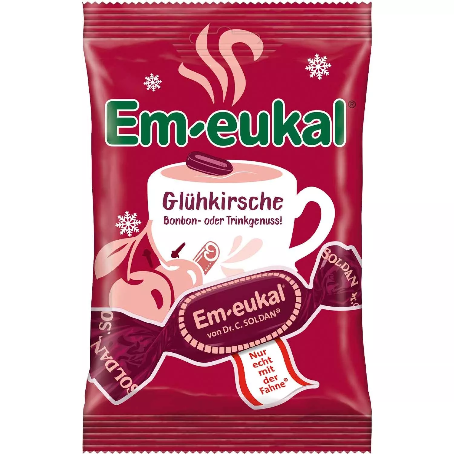 Em Eukal Em-Eukal throat lozenges: MULLED WINE CHERRRY FLAVOR -90g-FREE ... - $51.98