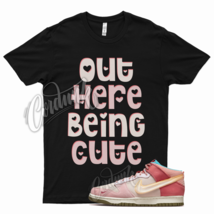 Black CUTE T Shirt for Social N Dunk Strawberry Milk Soft Pink Coconut Pink - £20.49 GBP+