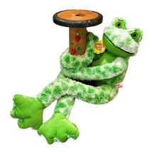 Large Green Funny Frog Plush w Sticky Hands Long Arms and Legs 21 Inch Novelty - £13.06 GBP