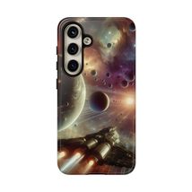 Space Art Tough Cases, Spaceship Traveling Protection for iPhone Galaxy ... - $524.68 MXN