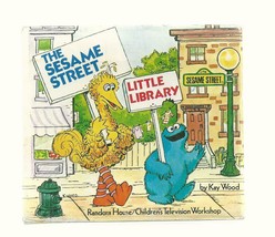 The Sesame Street Little Library Box set of 4 Books - By Kay Wood  1ST EDITION - £27.92 GBP