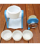 The Pampered Chef Ice Shaver #2940 In Original Box w/3 Storage Bowls No ... - $351.94 MXN
