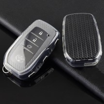 TPU Car Remote Key Fob Cover Case Holder for  Hilux Fortuner  Cruiser Camry Cora - £31.70 GBP