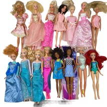 15 X Barbie Doll Fashion Gown Outfit  Modern Princes Disney Ariel Vintage 90s - £27.76 GBP