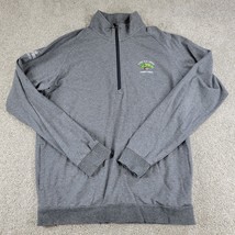 121 US Open Torrey Pines Travis Mathew Mens 1/4 Zip Sweatshirt M Gray Zip Golf  - $36.21