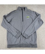 121 US Open Torrey Pines Travis Mathew Mens 1/4 Zip Sweatshirt M Gray Zi... - $36.21