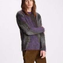 John Varvatos Mohair Jacquard Sweater. Size Large. $498 - $266.07