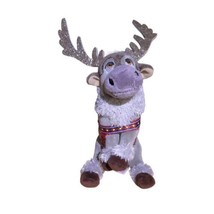 Disney Frozen 2019 TY Beanie Baby Sparkle SVEN 8” Plush Reindeer Stuffed Animal - £8.63 GBP