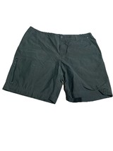 Columbia Omni-Shield Cargo Shorts Men 38x9 Green  Outdoor Sun Protection - $13.97