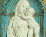 Madonna &amp; Child Luca della Robbia The Vatican Collections Italy Postcard... - £5.60 GBP